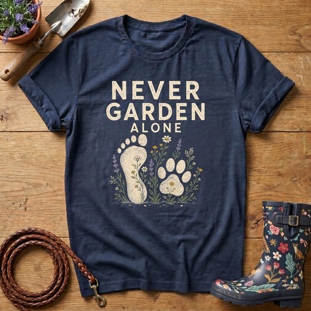 Never Garden Alone T-shirt