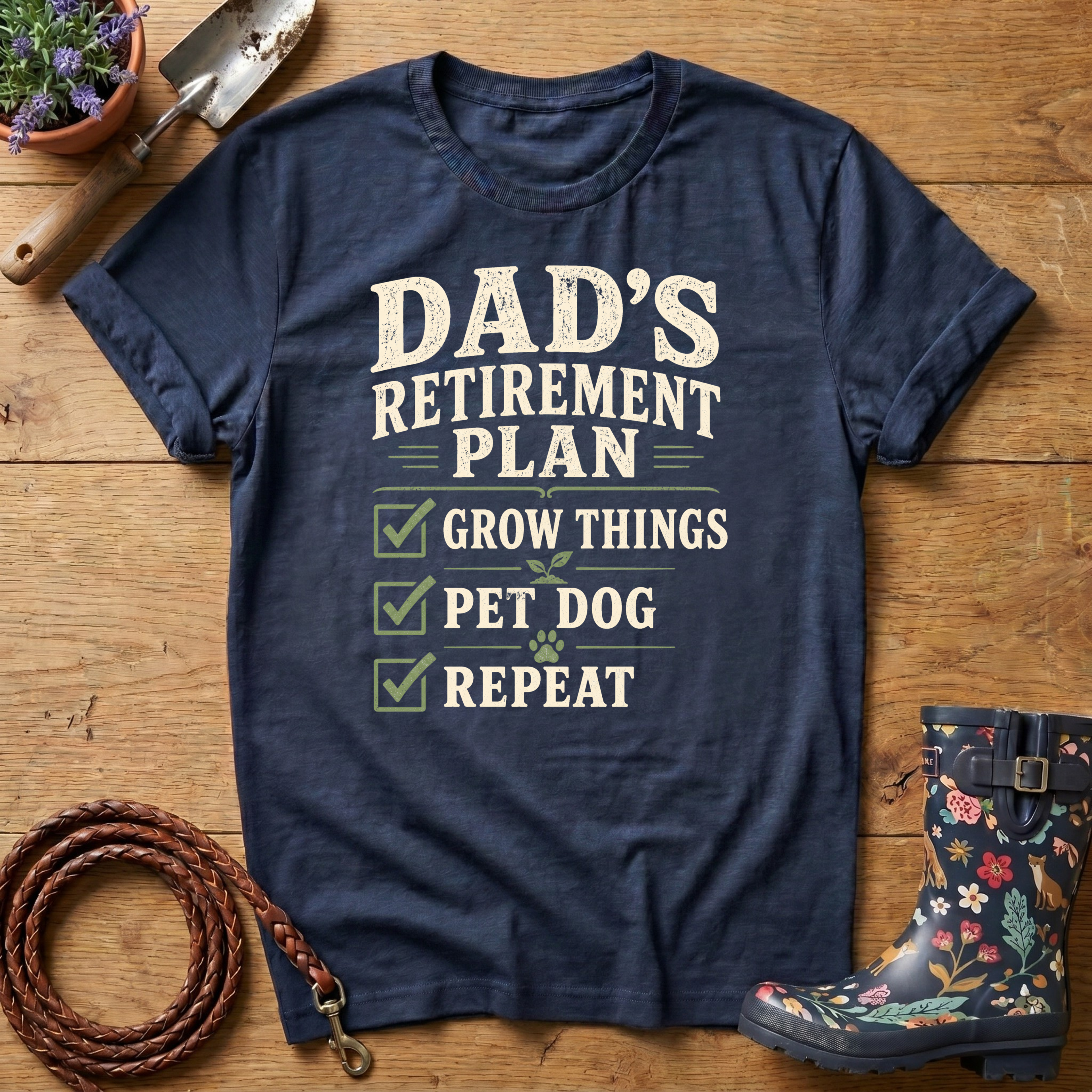 Dads Retirement Plan T-shirt