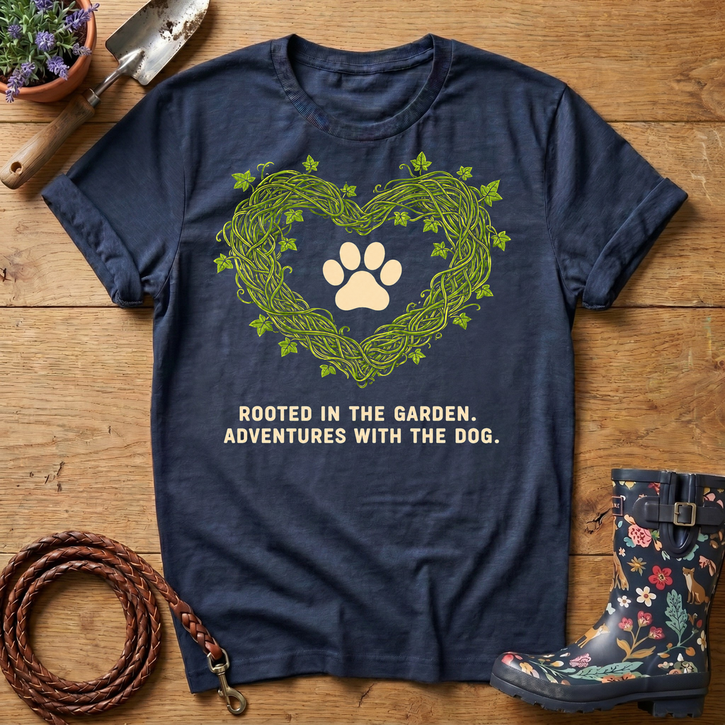 Rooted in the Garden (green) T-shirt