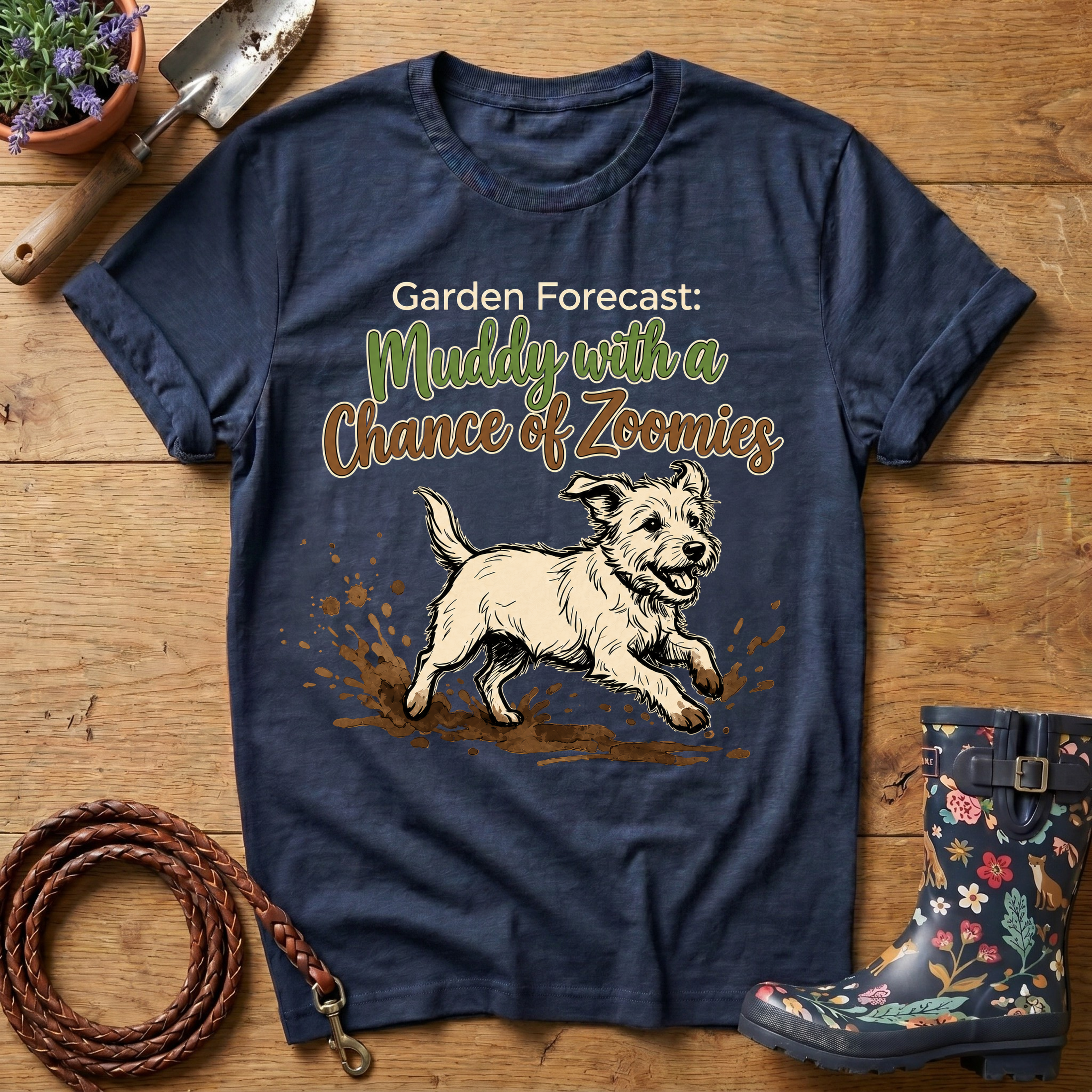 Garden Forcast = Zoomies T-shirt