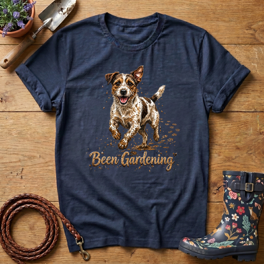 Jack Russell 'Been Gardening' T-shirt