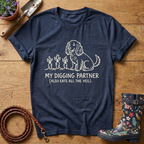 Spaniel 'Digging Partner' T-shirt