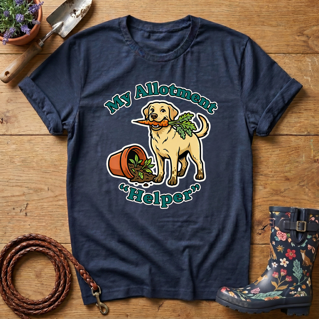 Labrador Allotment 'Helper' T-shirt