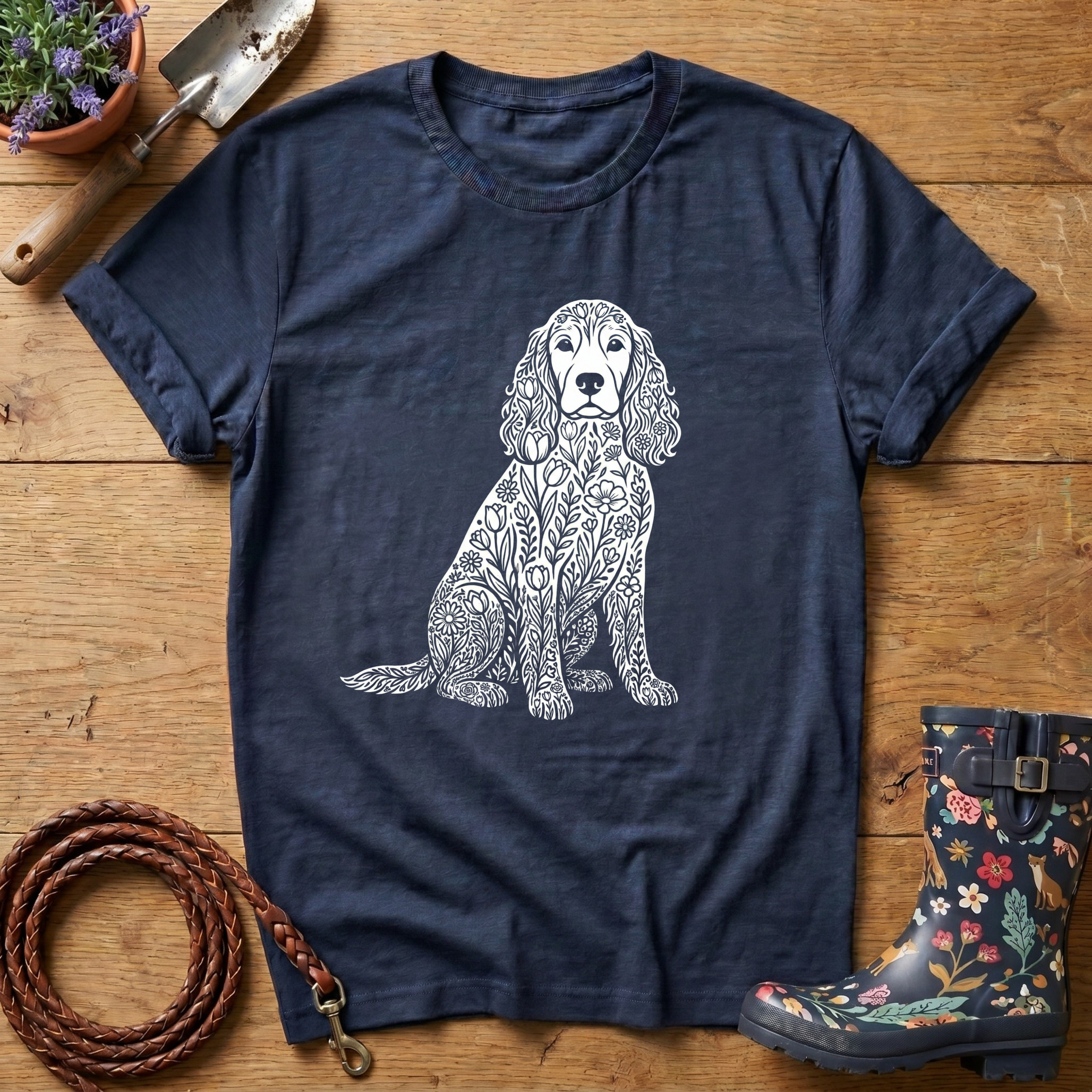 Spaniel of Flowers