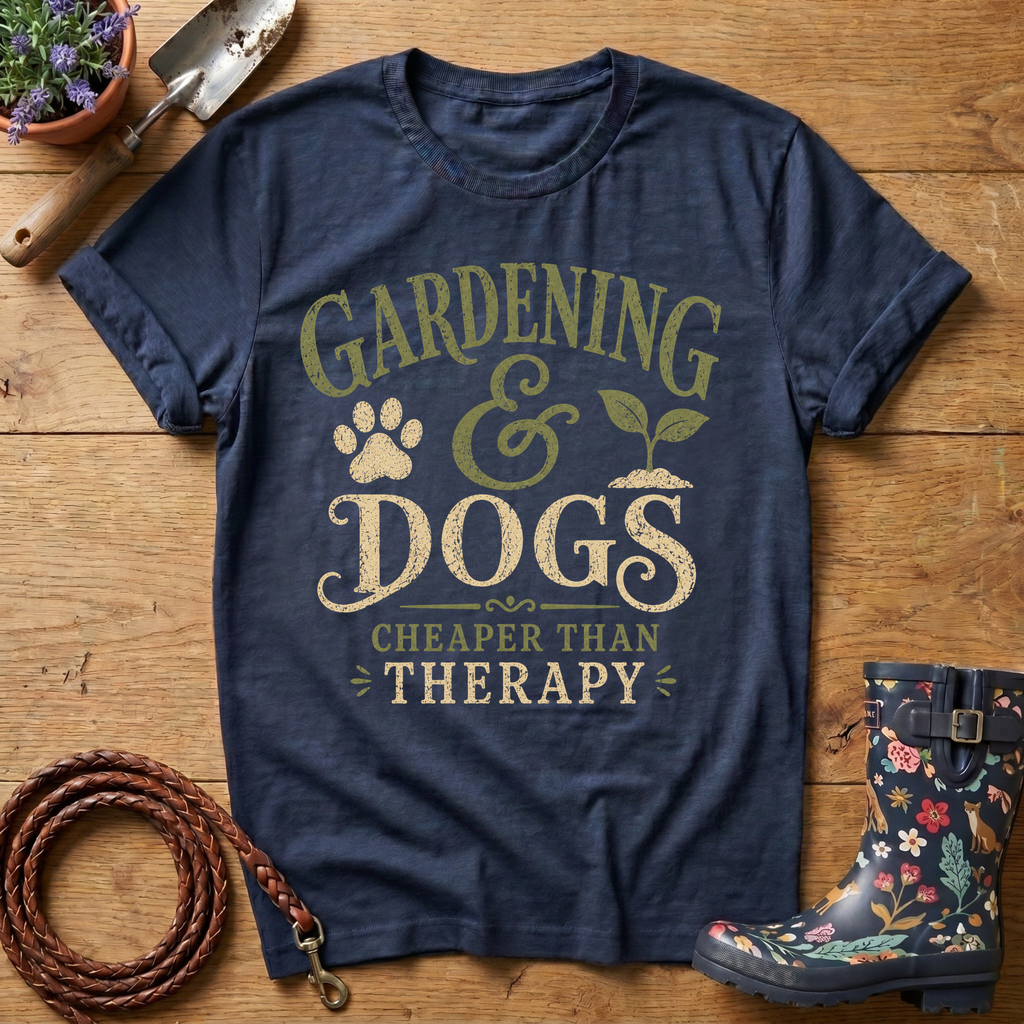 Cheaper than Therapy text T-shirt