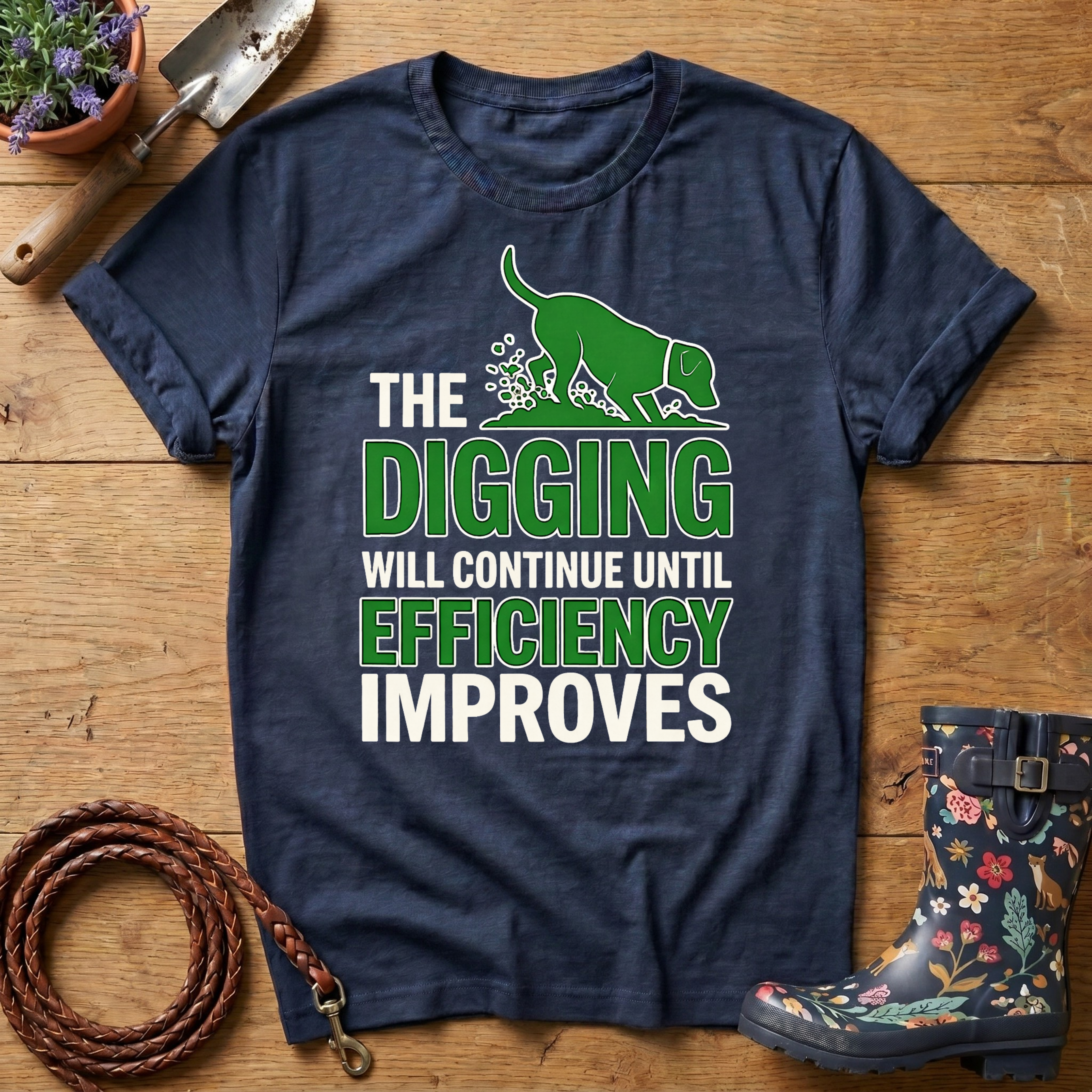 The Digging Will Continue T-shirt