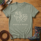 Boarder Collie Roots & Ruffs T-shirt