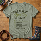 Rainy Day Checklist T-shirt