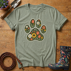 Paw of Flowers T-shirt