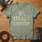 Labrador 'Digging Partner' T-shirt