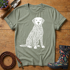 Labrador of Flowers T-shirt