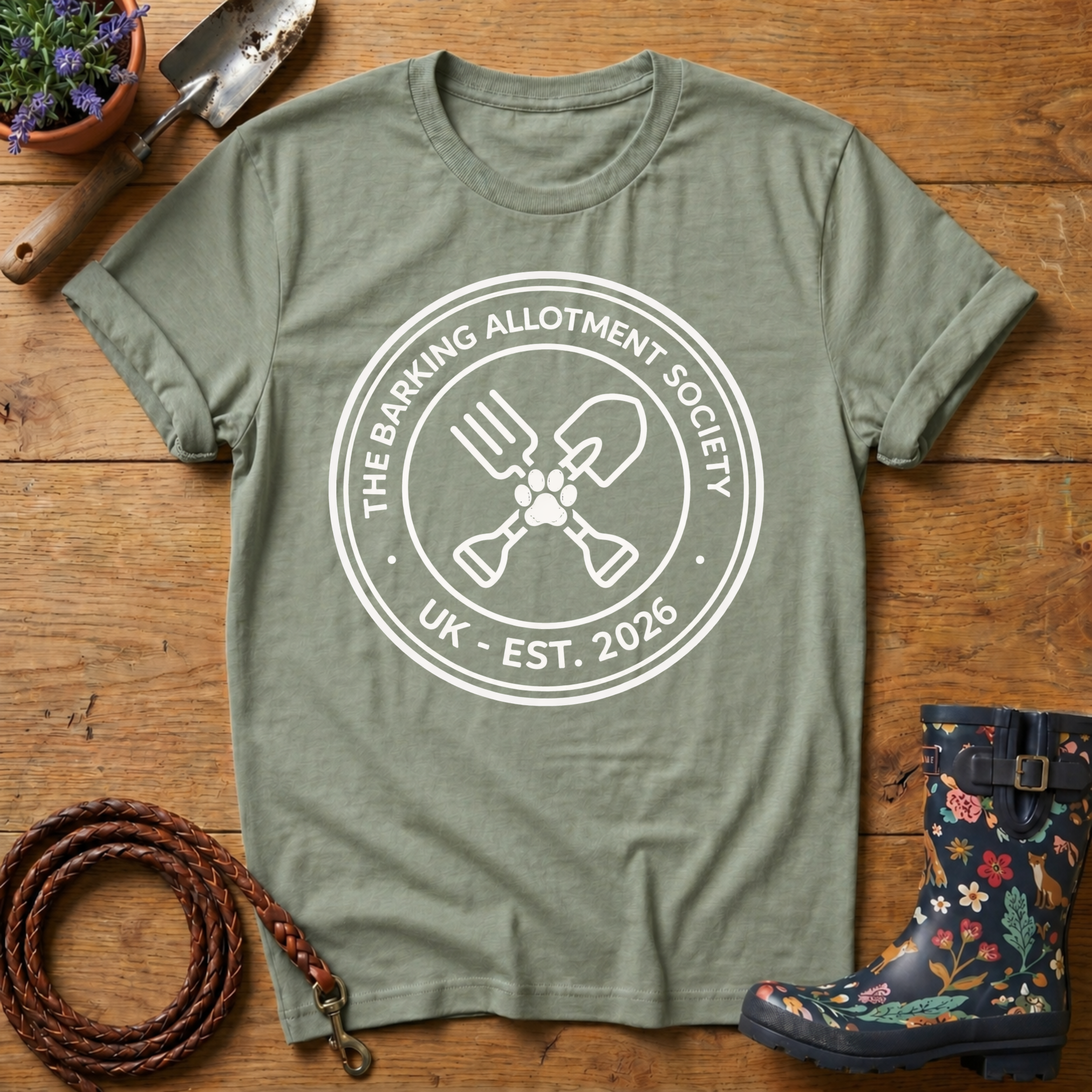 The Barking Allotment Society T-Shirt