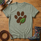 Paw Print Leaf T-shirt