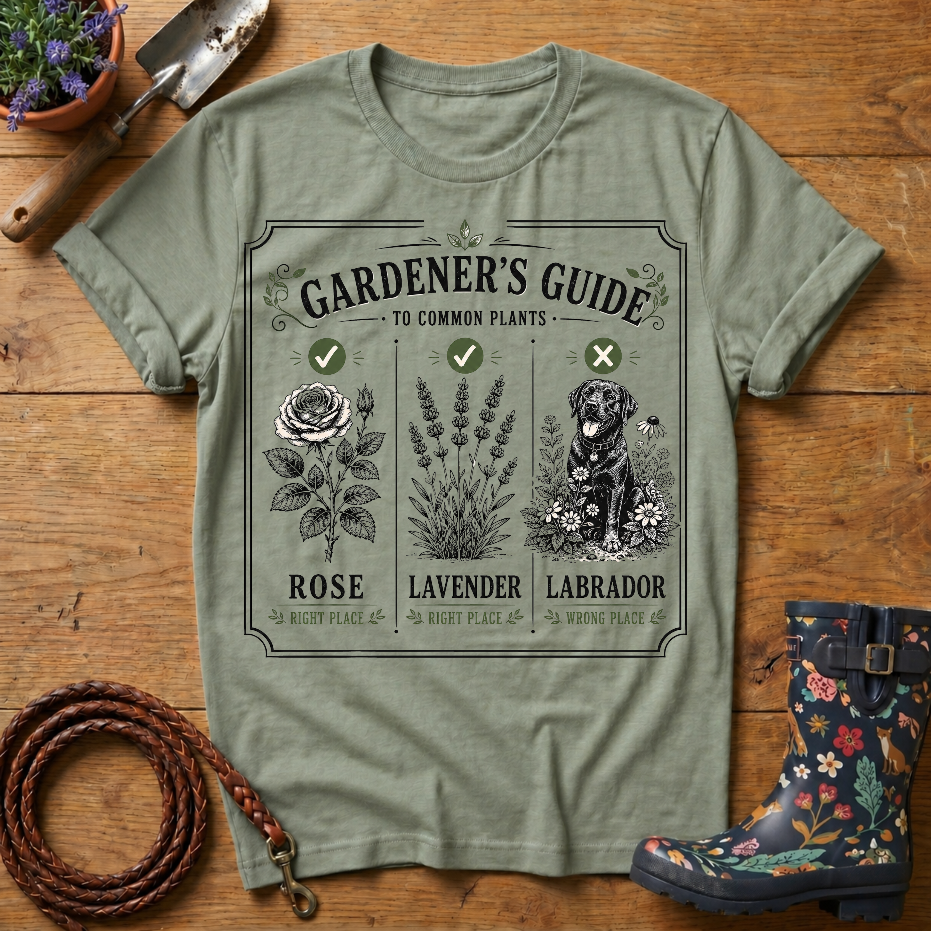 Gardener Guide T-shirt