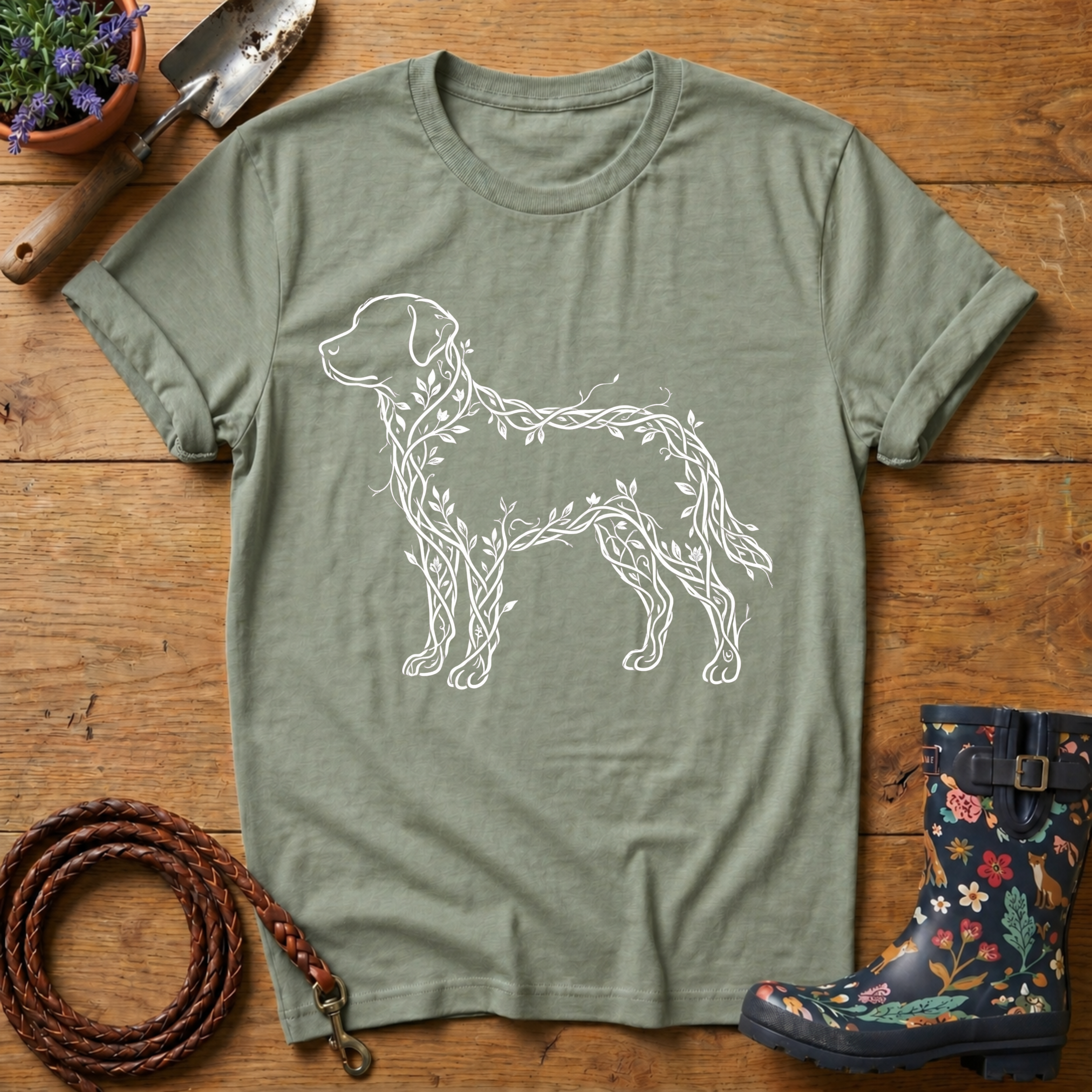 Labrador of Vines T-shirt