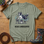 Collie Head Gardener T-shirt