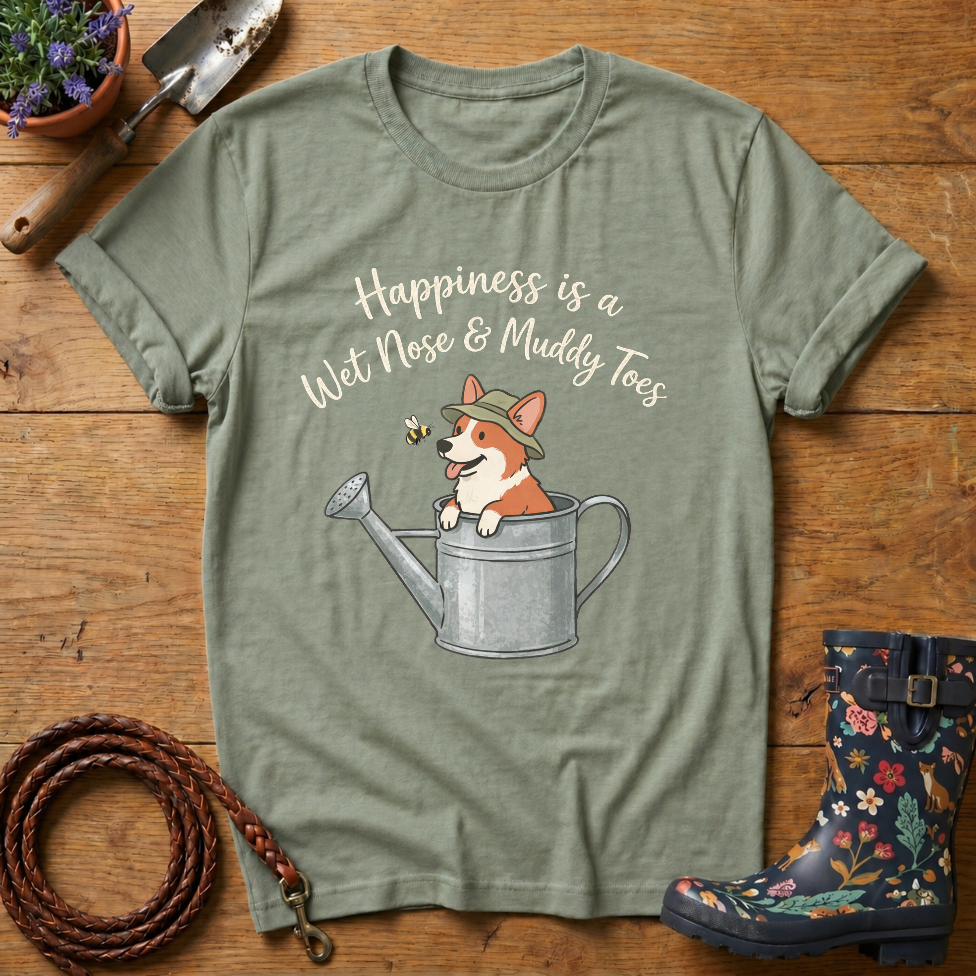 Happiness is a Wet Nose T-shirt