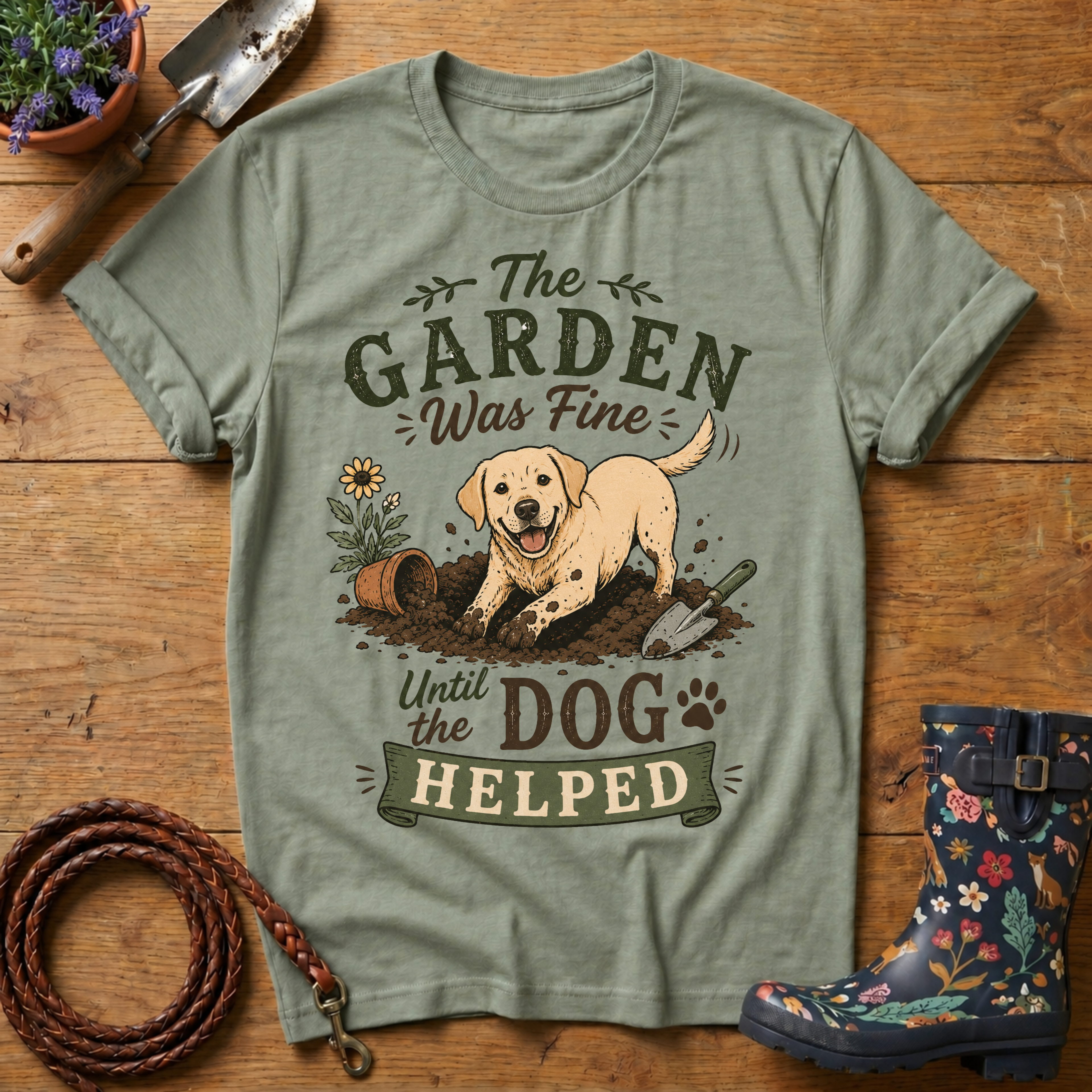 The Garden Was Fine T-shirt