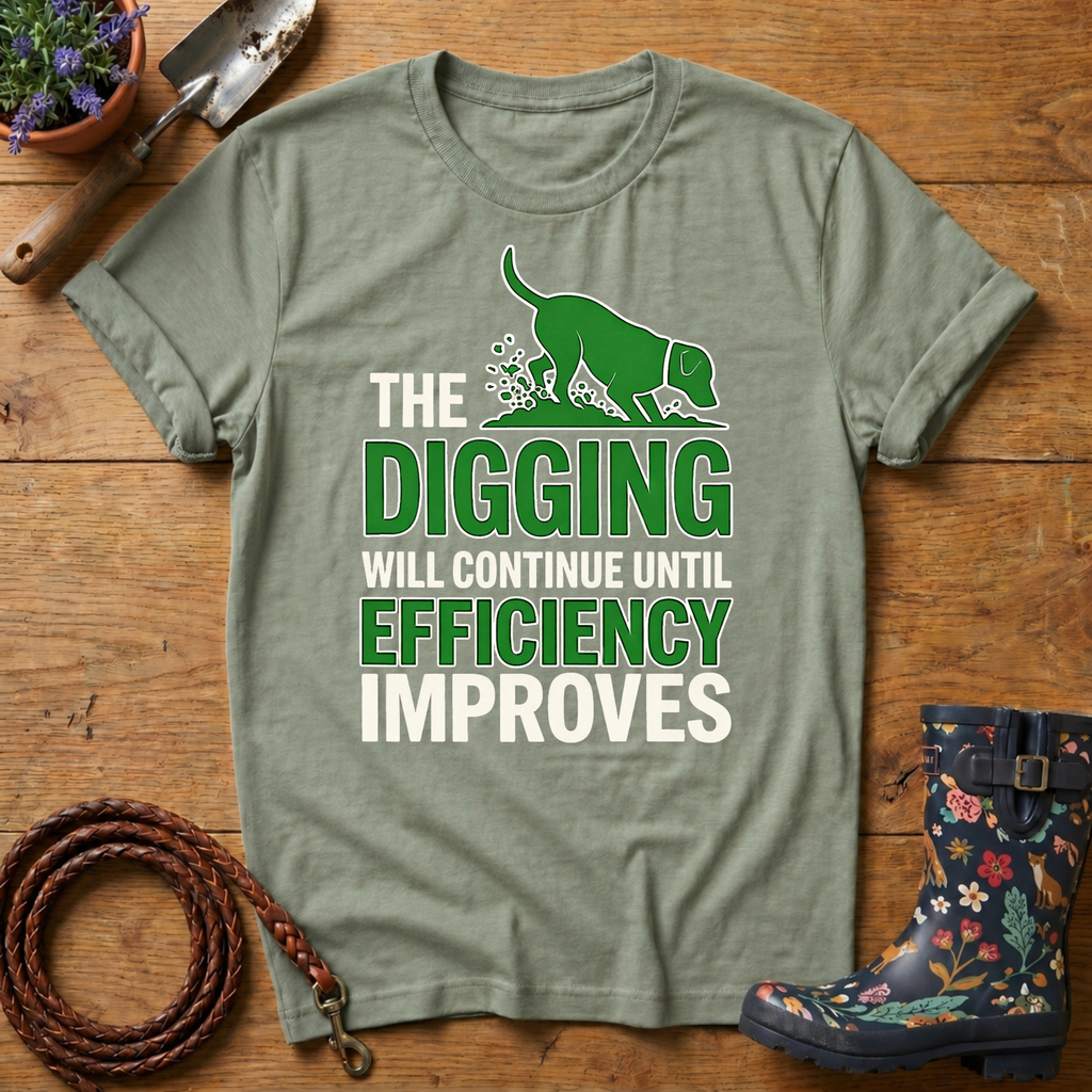 The Digging Will Continue T-shirt