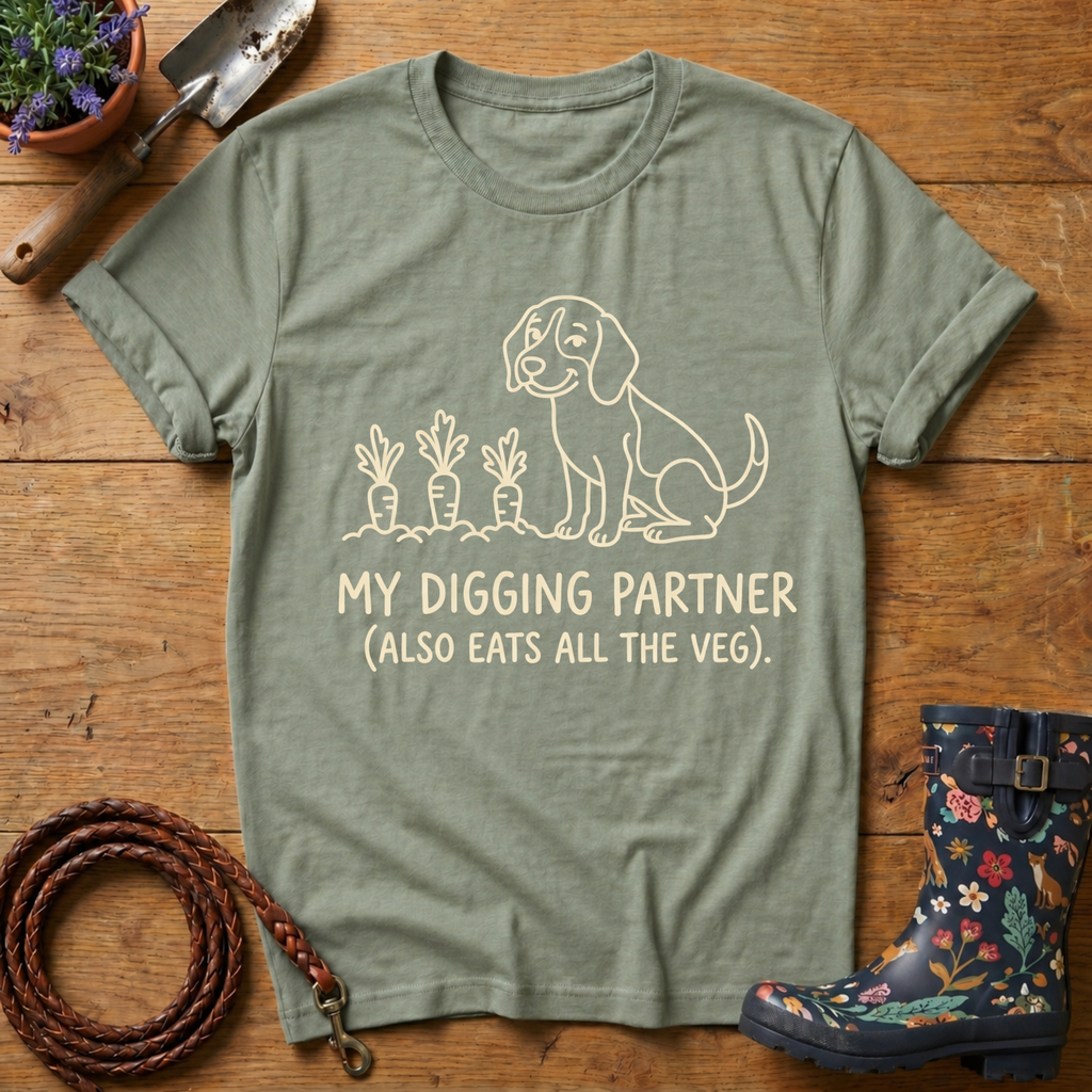 Beagle 'Digging Partner' T-shirt