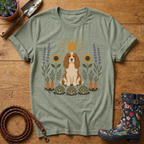 Spaniel Loves Veg T-shirt