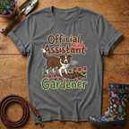 Boarder Collie Official Head Gardener T-shirt