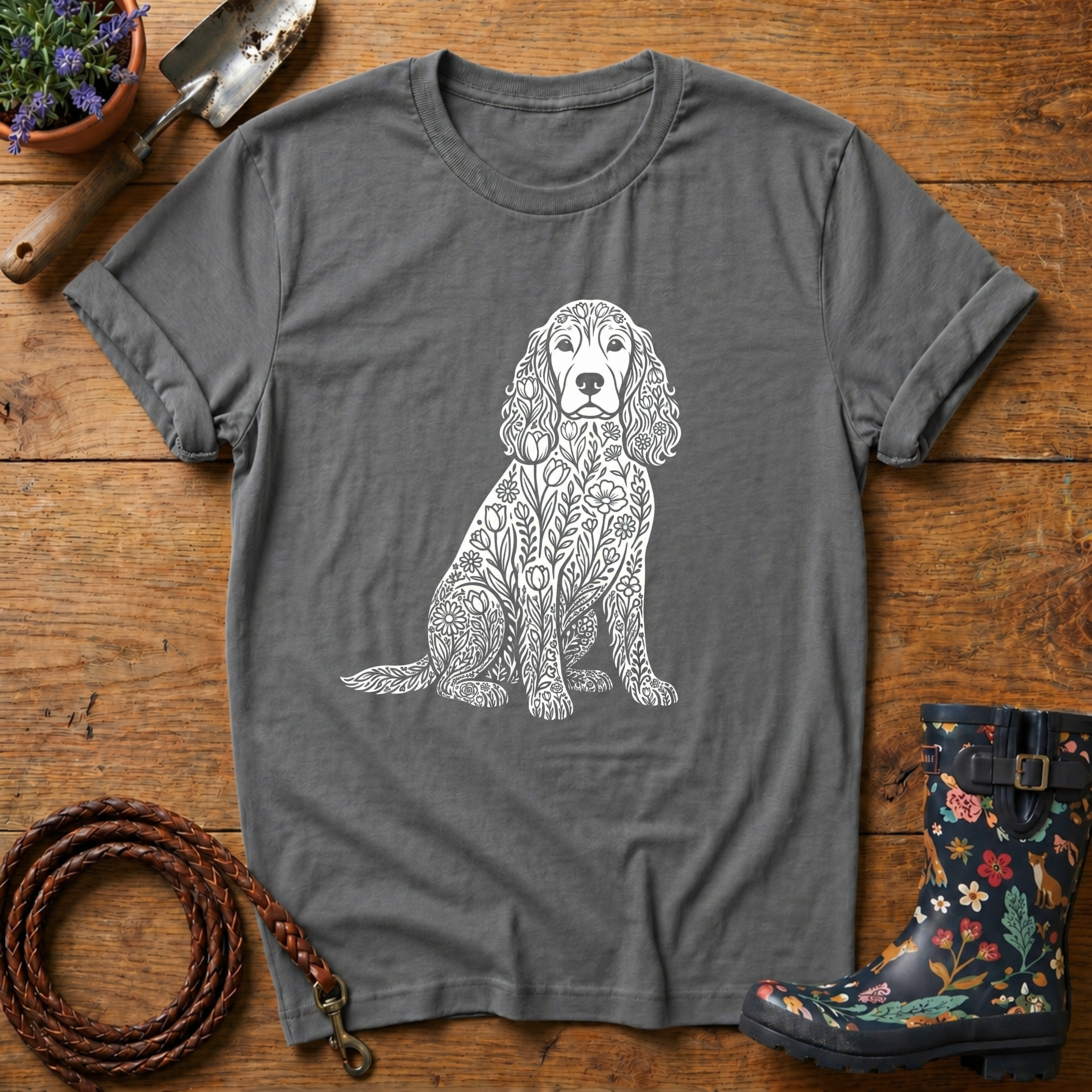 Spaniel of Flowers