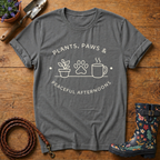 Plants, Paws & Peace T-shirt