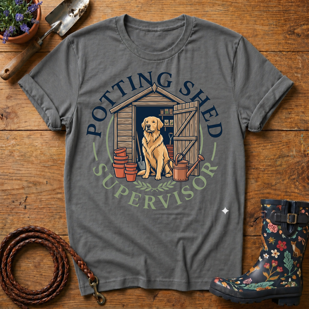 Potting Shed Supervisor T-shirt