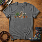 GSD Pot Plants & Watering can T-shirt
