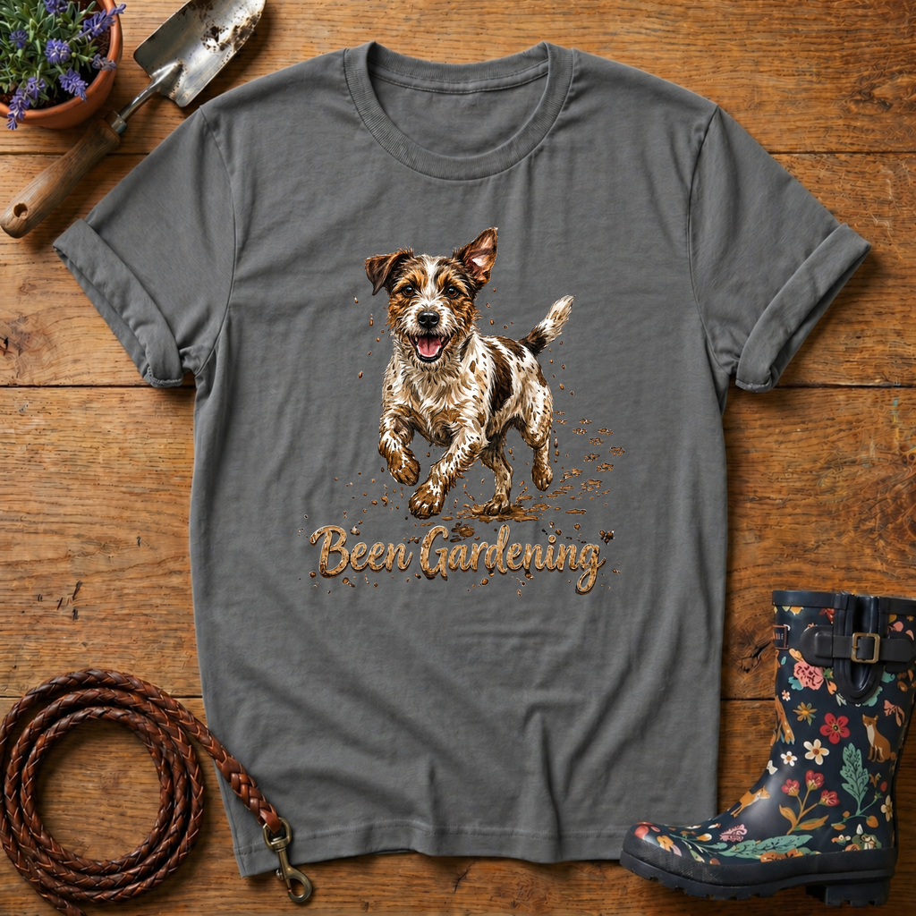 Jack Russell 'Been Gardening' T-shirt