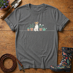 Jack Russel Watercolour Vector T-shirt