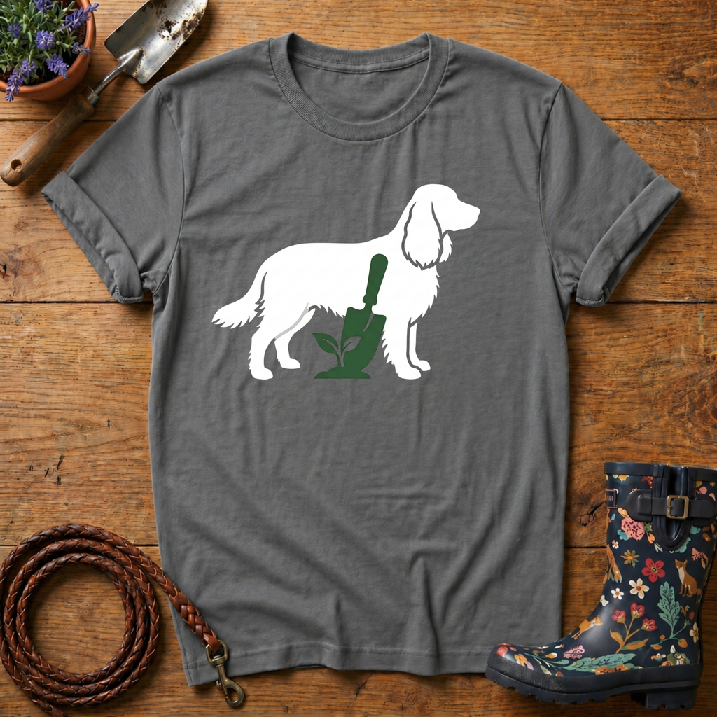 Spaniel & Trowel T-shirt
