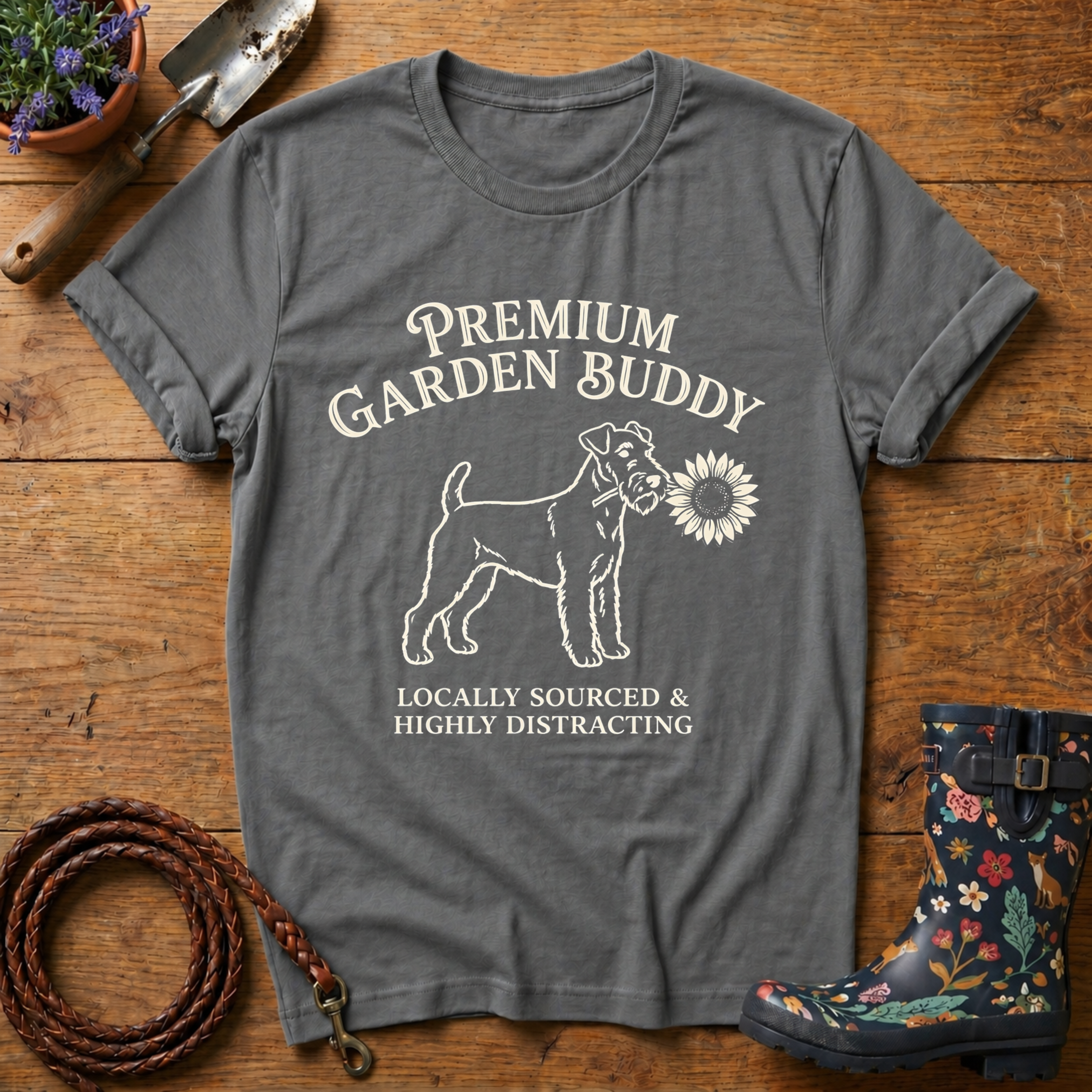 Terrier Premium Garden Buddy T-shirt