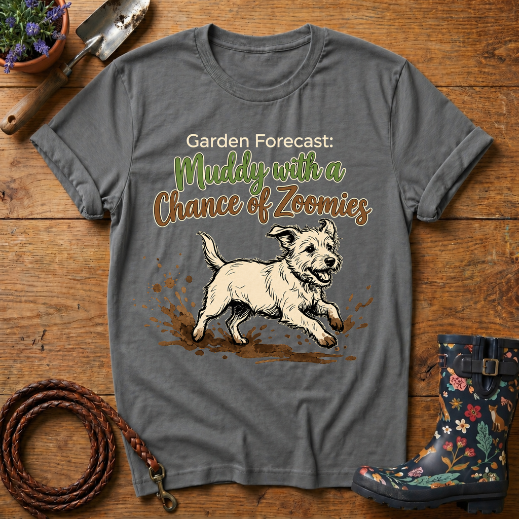 Garden Forcast = Zoomies T-shirt