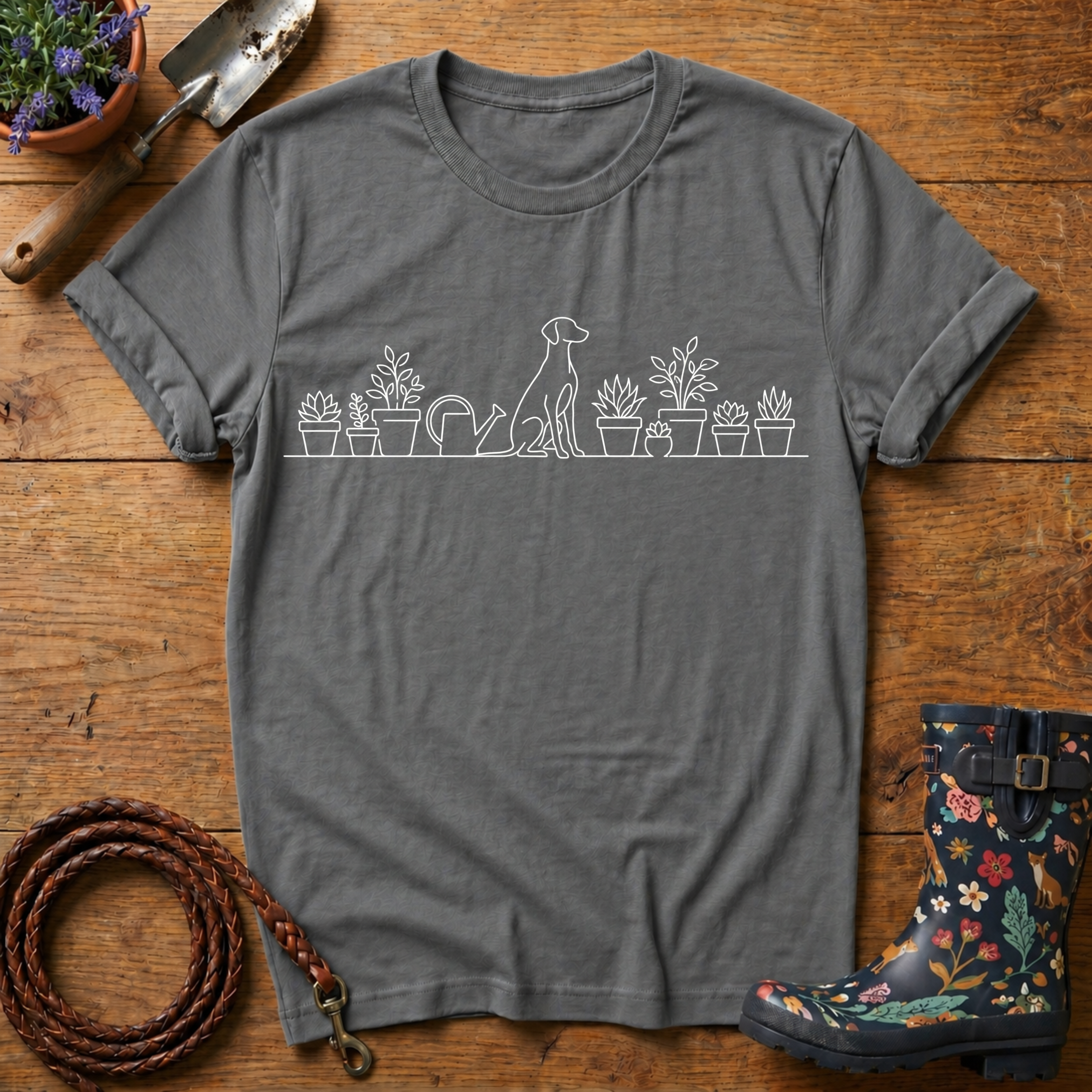 Greyhound Vector Line T-shirt