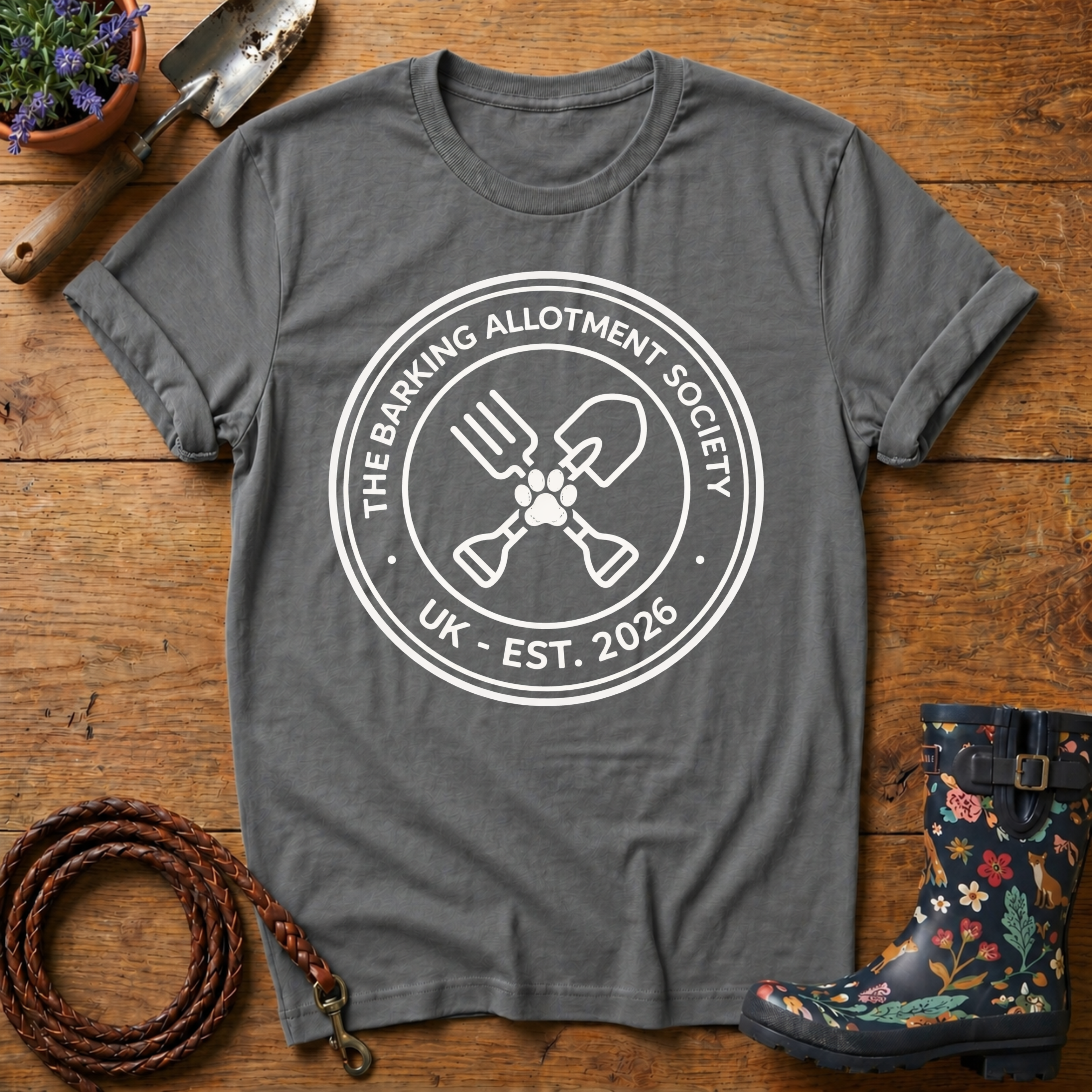 The Barking Allotment Society T-Shirt