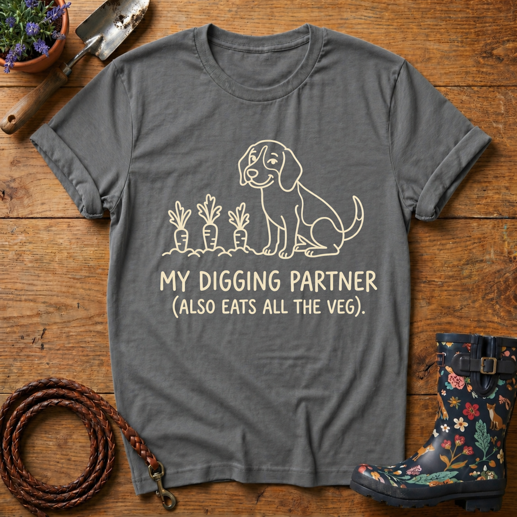 Beagle 'Digging Partner' T-shirt