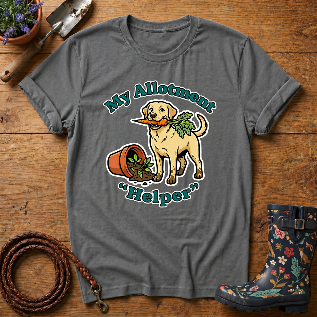 Labrador Allotment 'Helper' T-shirt