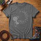 Dandelions & Paw Prints T-shirt