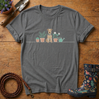 Terrier Watercolour Vector T-shirt