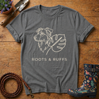 Boarder Collie Roots & Ruffs T-shirt