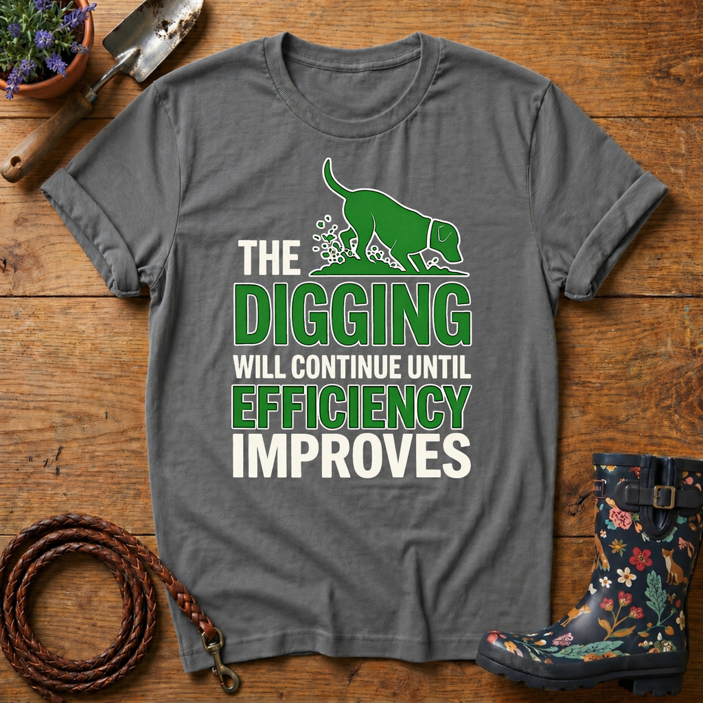 The Digging Will Continue T-shirt