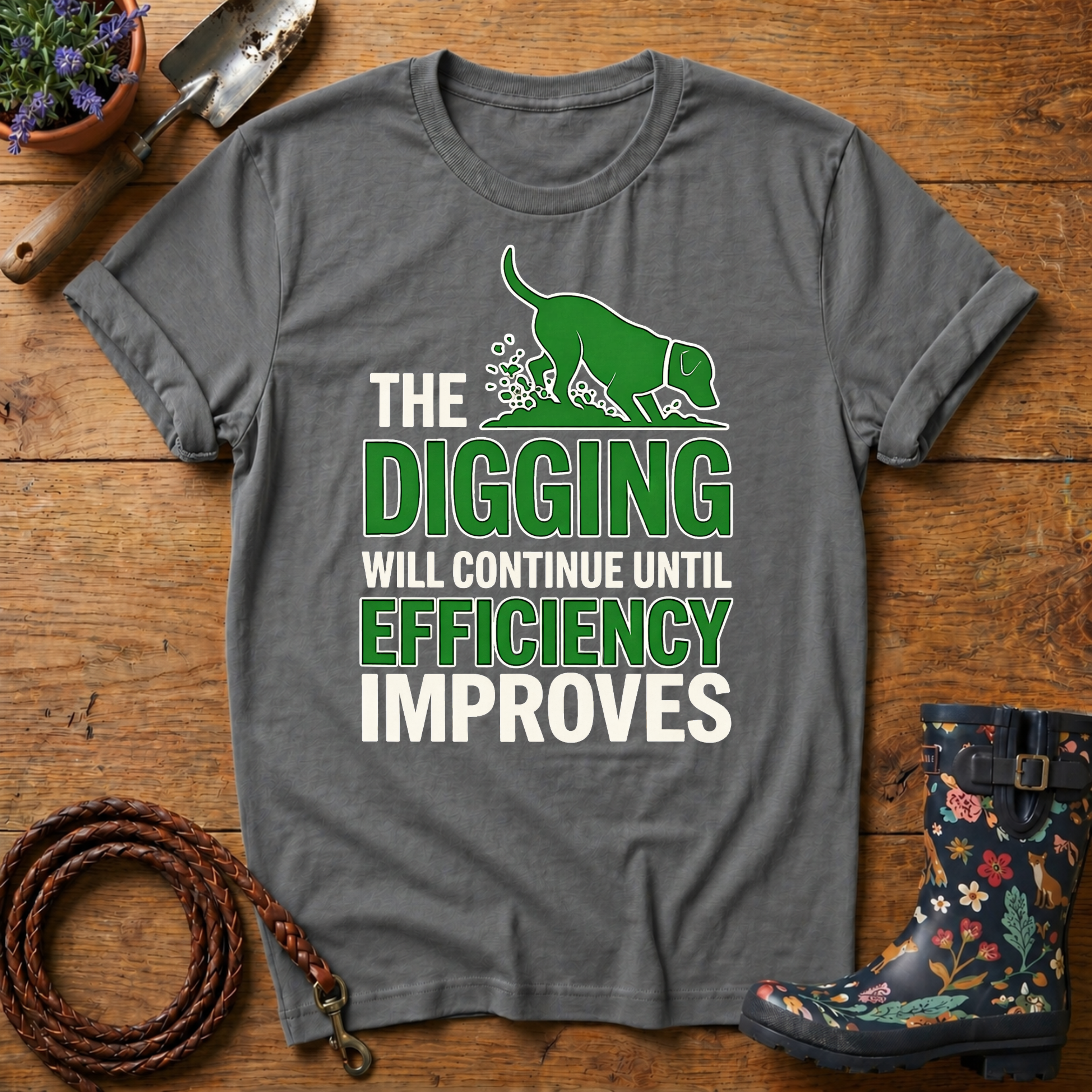 The Digging Will Continue T-shirt