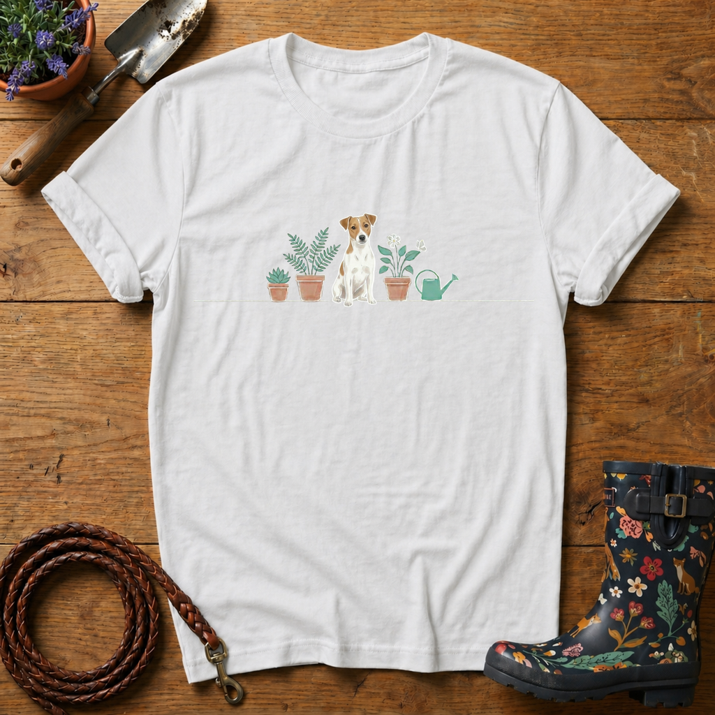 Jack Russel Watercolour Vector T-shirt