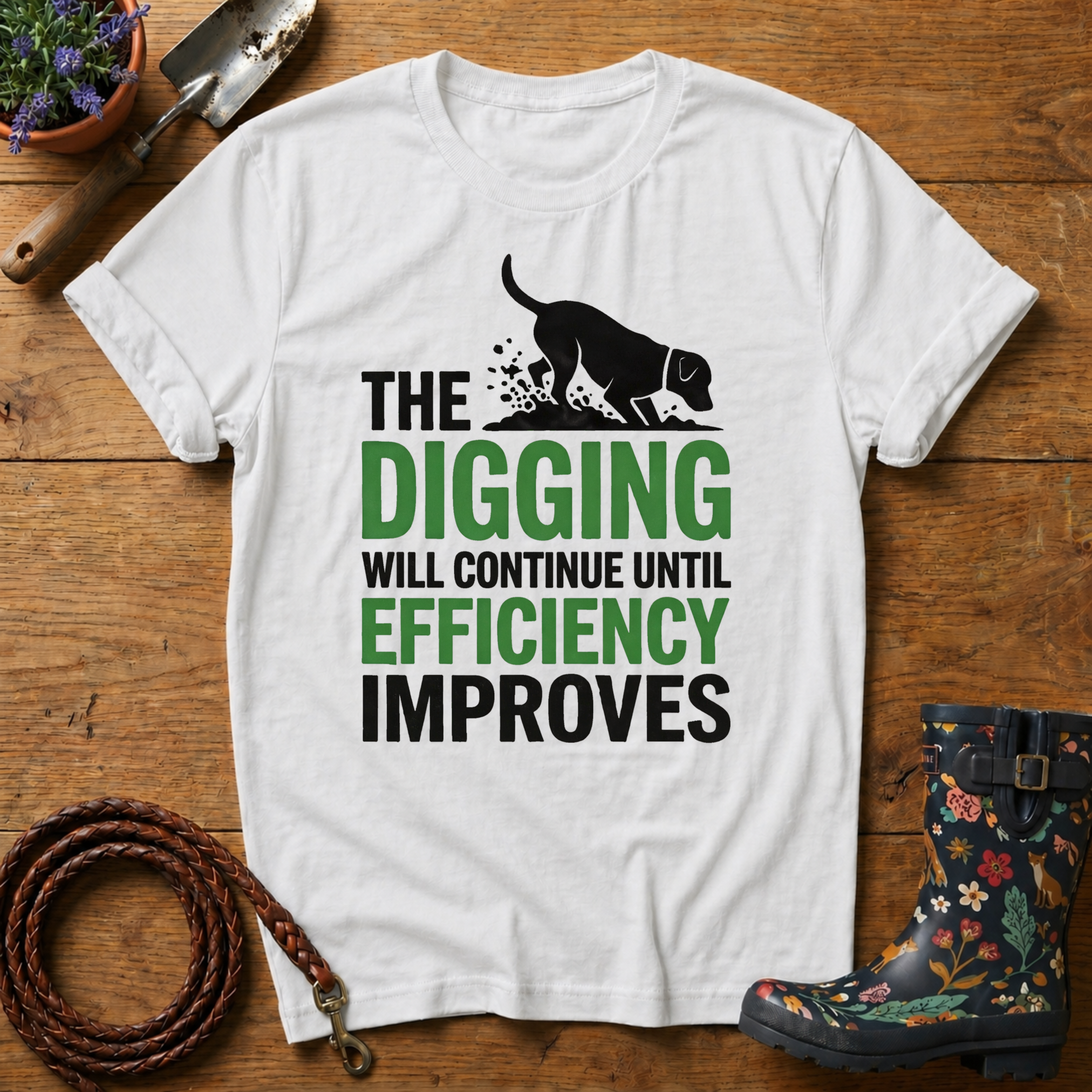 The Digging Will Continue T-shirt
