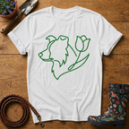 Boarder Collie Tulip T-shirt