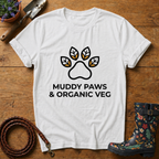 Muddy Paws & Organic Veg T-shirt