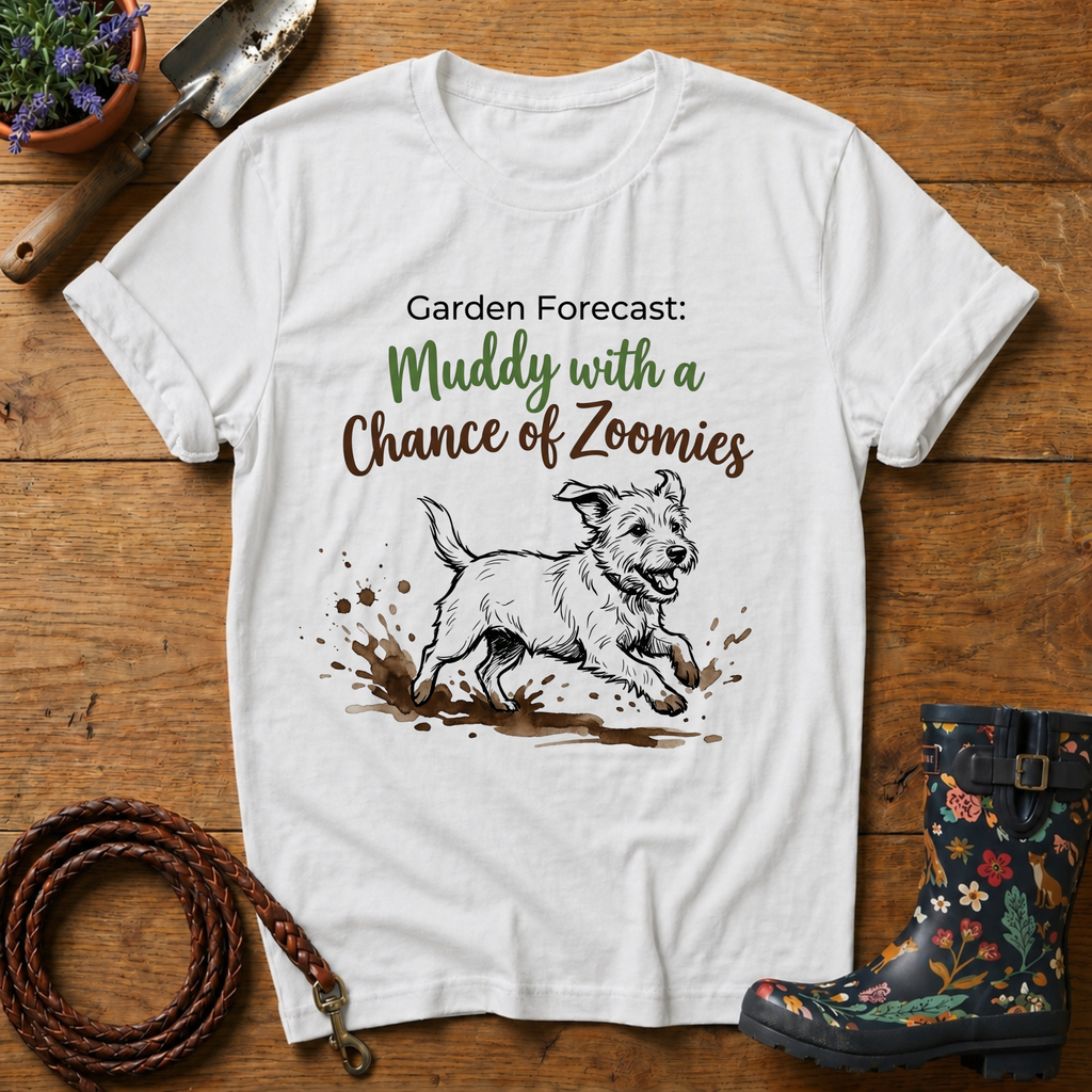Garden Forcast = Zoomies T-shirt