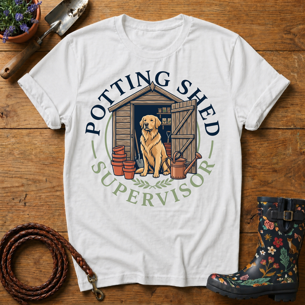 Potting Shed Supervisor T-shirt
